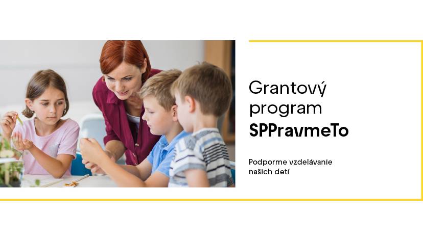 Nadácia SPP podporí vzdelávanie detí na Slovensku