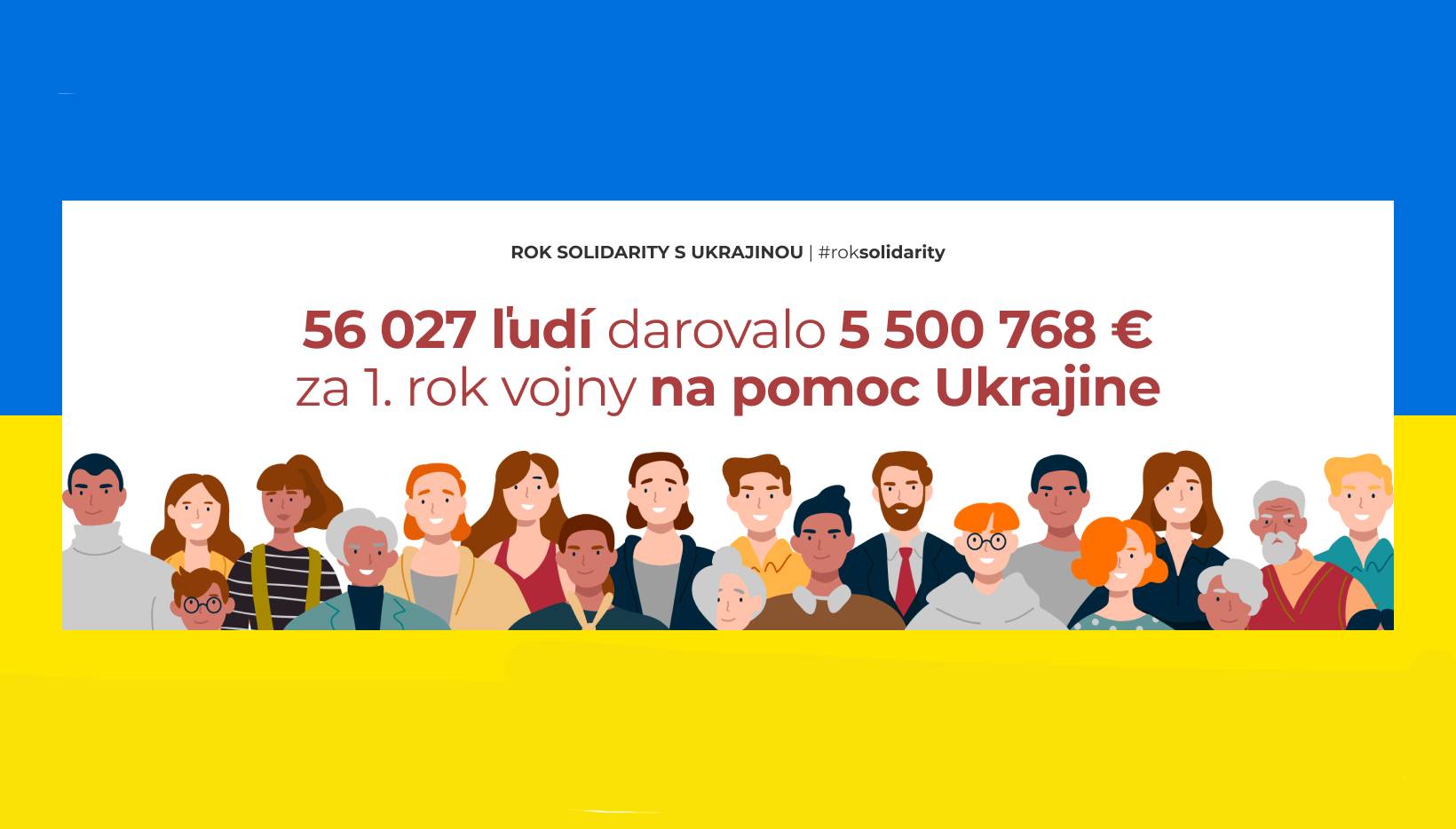 Slováci darovali Ukrajine už viac ako 5,5 milióna EUR. Pomoc je však stále potrebná.